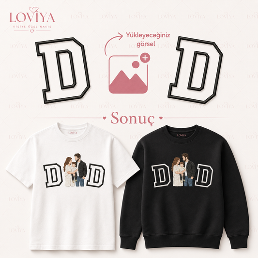Babalar Gününe Özel DAD Nakışlı Tişört & Sweatshirt