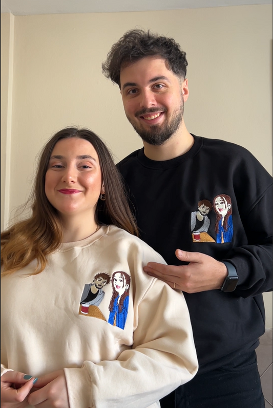 Kişiye Özel Nakışlı Sweatshırt