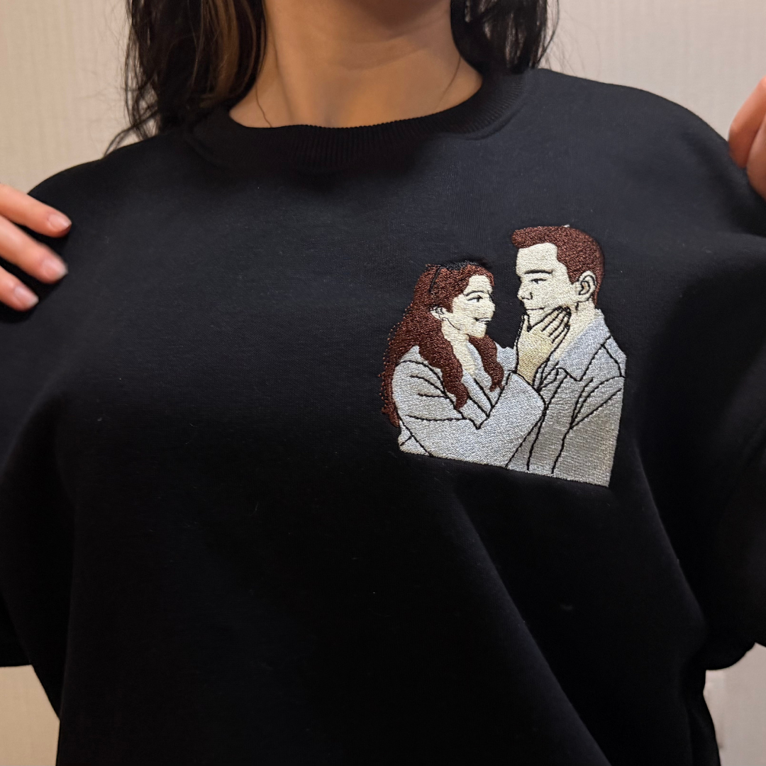 Kişiye Özel Nakışlı Sweatshırt